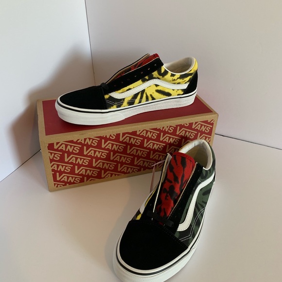 yellow tie vans